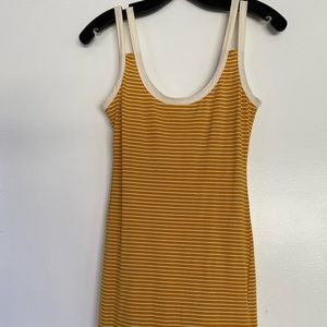 Stripped tank dress